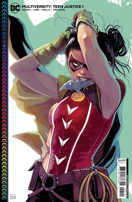 MULTIVERSITY TEEN JUSTICE #1 (OF 6) CVR B STEPHANIE HANS CARD STOCK VA