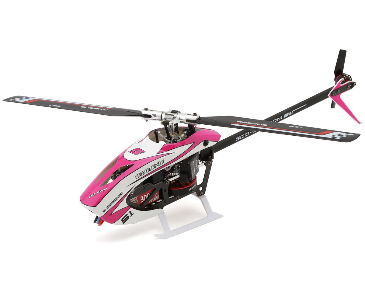 GooSky S1 V2 Combo BNF Electric Helicopter (Purple)
