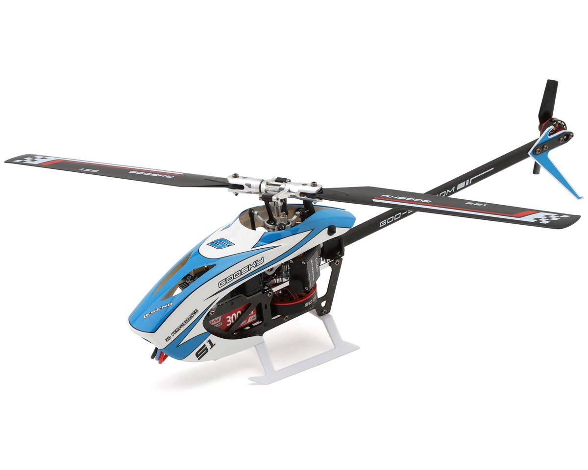 GooSky S1 V2 Combo RTF Electric Helicopter (Blue)