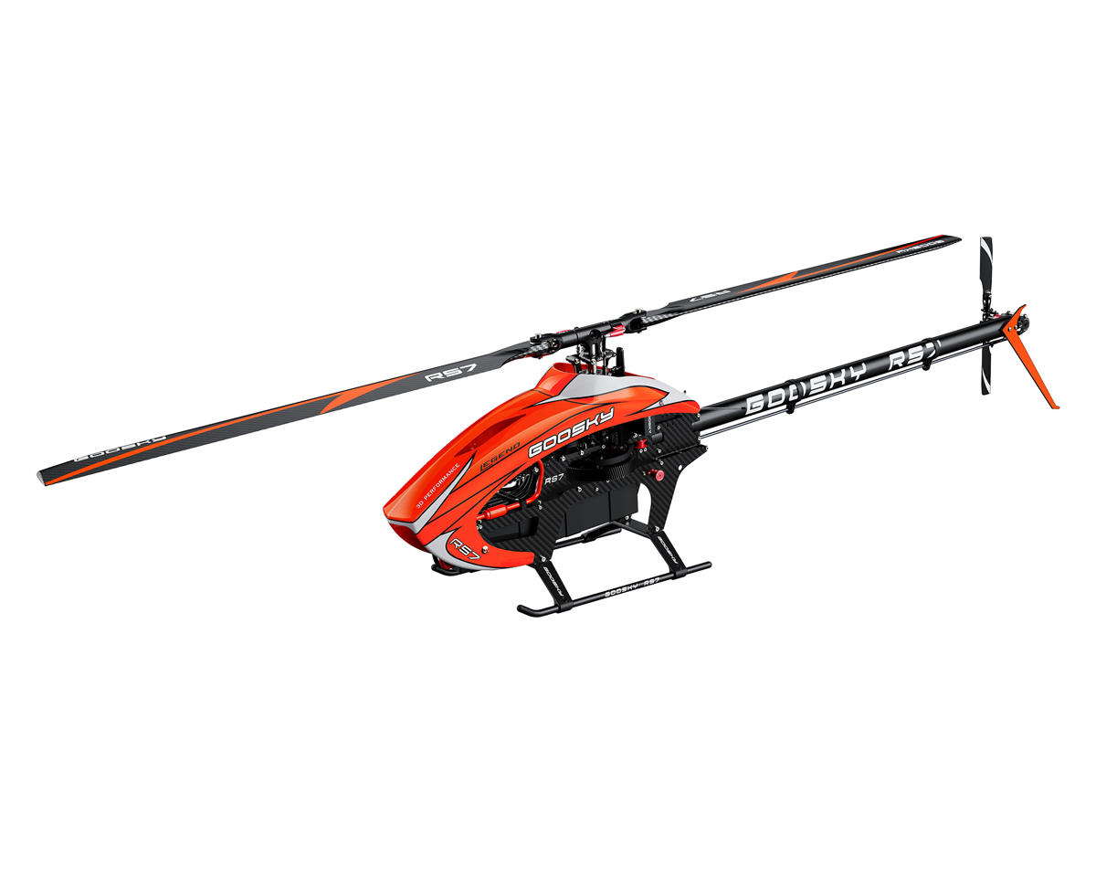 GooSky Legend RS7 Electric Helicopter Kit (Orange) (690-710mm)
