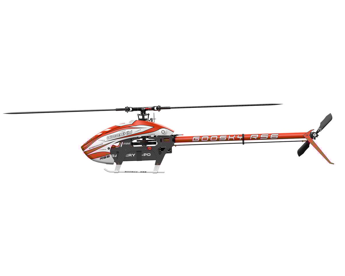 GooSky Legend RS6 600 Electric Helicopter Kit (Orange)