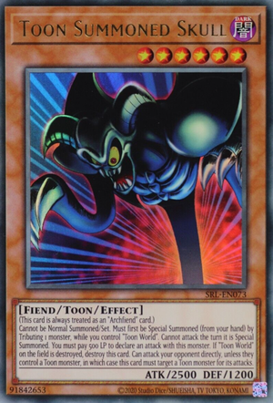 Toon Summoned Skull (SRL-EN073 (c) 2020 25th Anniversary) Ultra Rare -