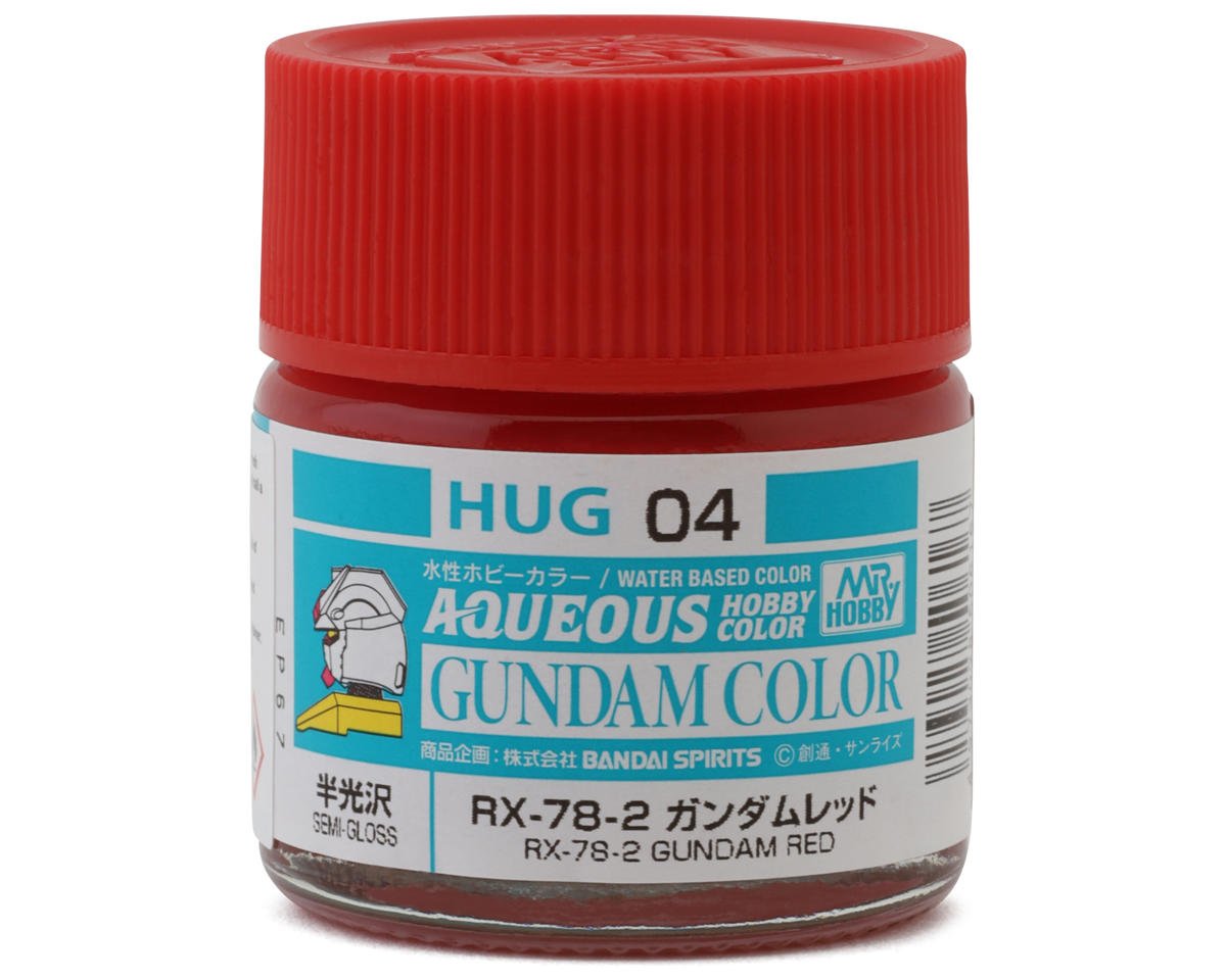 GSI Creos Mr. Hobby "Aqueous Gundam Color" Acrylic paint (RX-78-2 Gundam Red) (10ml) (Semi Gloss)