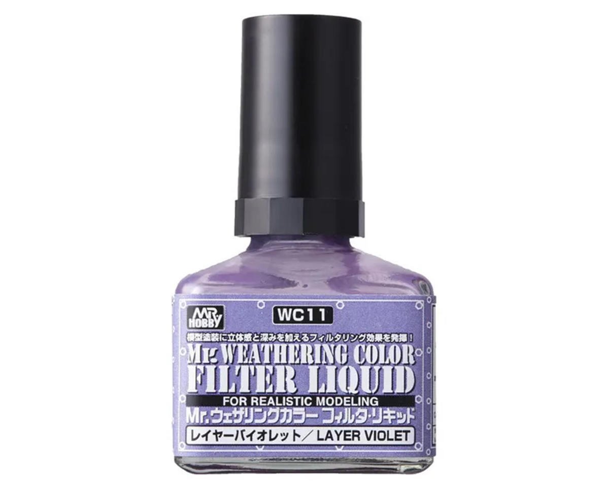 GSI Creos Mr. Hobby WC11 Mr. Weathering Color Filter Liquid Violet