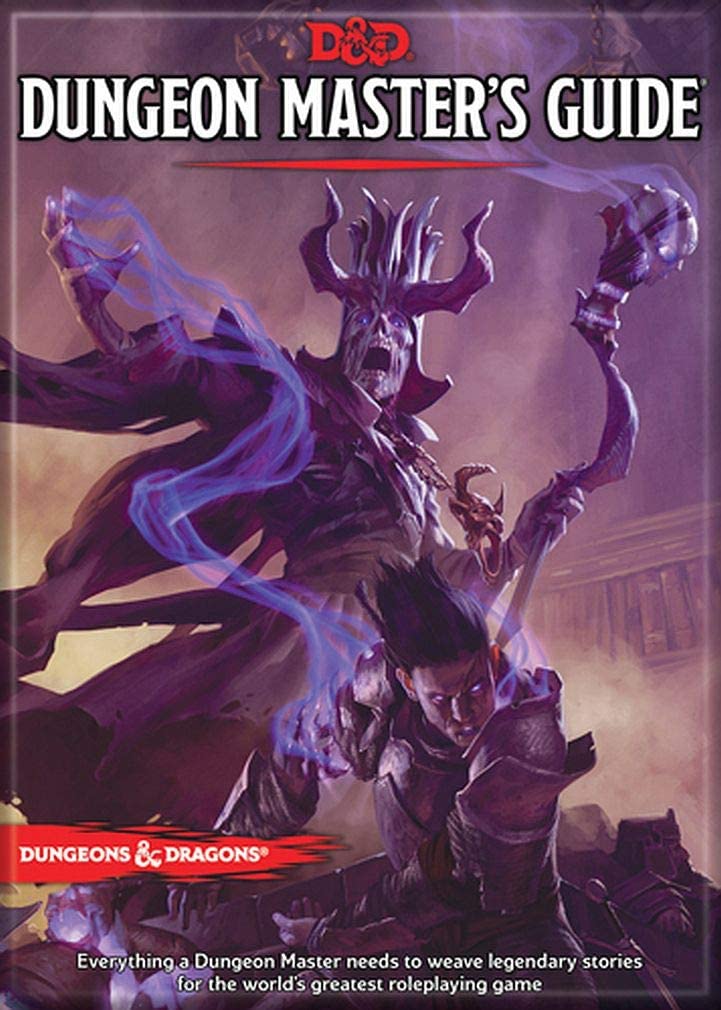 Dungeons & Dragons Book Cover Series 1 Magnet - 5th Edition Dungeon Ma