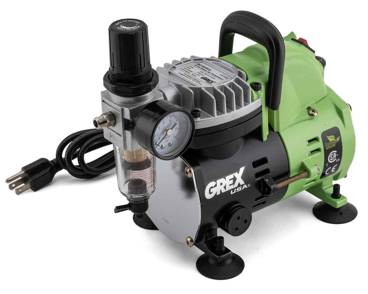 SCRATCH & DENT: Grex Airbrush 1/8 HP Mini Compressor
