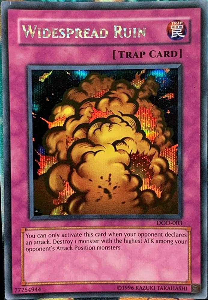 Widespread Ruin (DOD-003) Prismatic Secret Rare