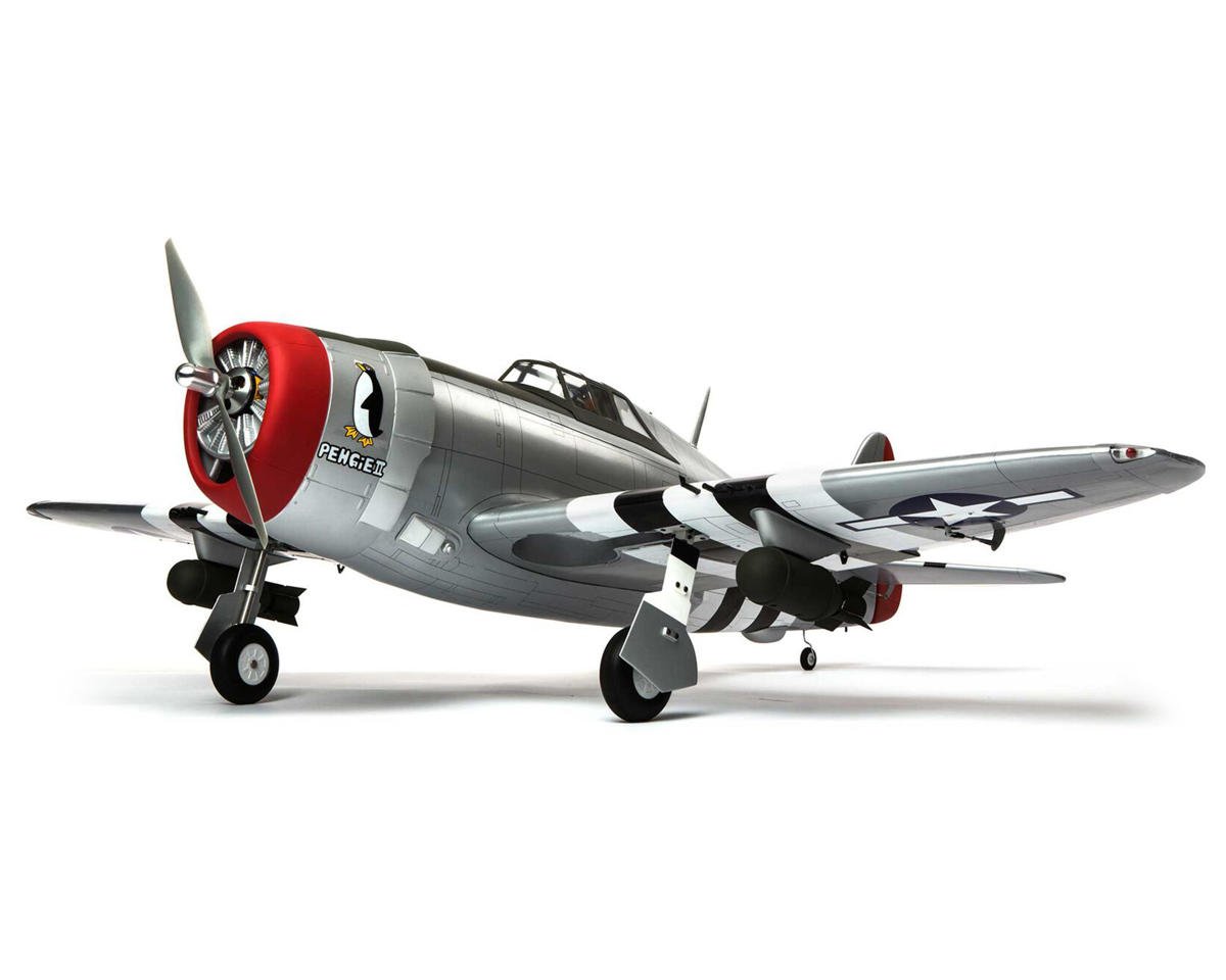 Hangar 9 P-47D Thunderbolt 20cc ARF with E-flite Electric Retract Set