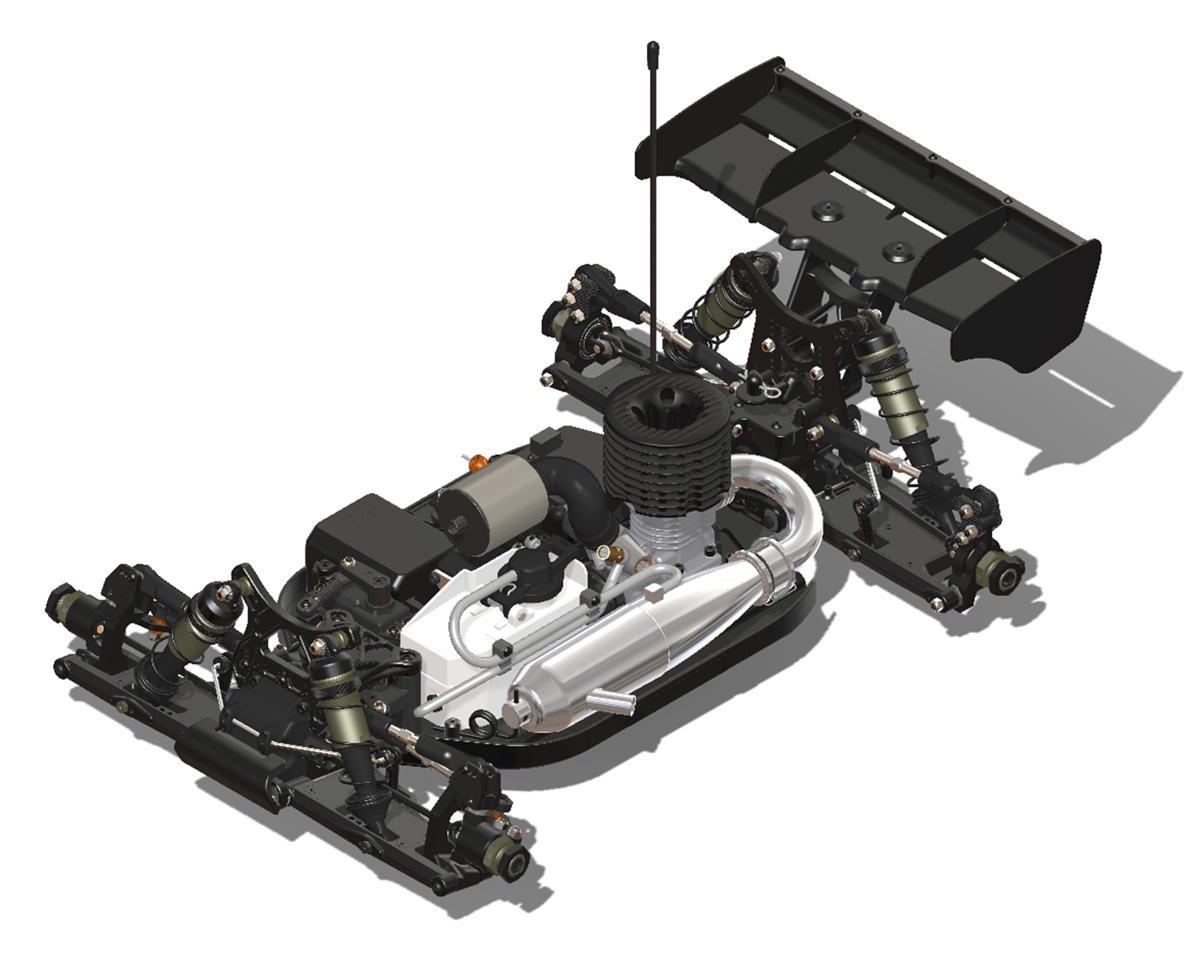 HB Racing D8 RS 1/8 Off-Road Competition Nitro Buggy Kit