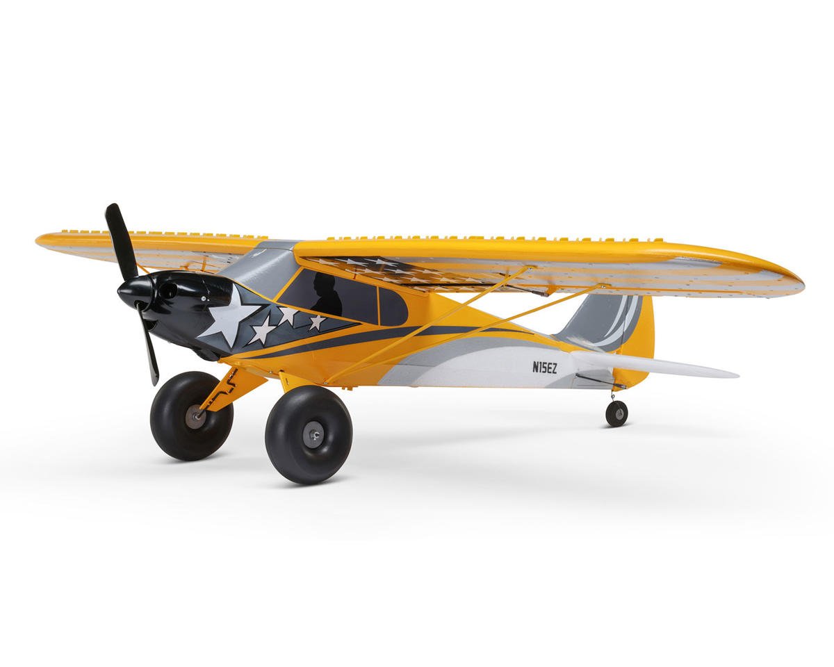 HobbyZone Carbon Cub S 2 1.3m "Cleetus McFarland" BNF Basic Electric Airplane (Special Edition)