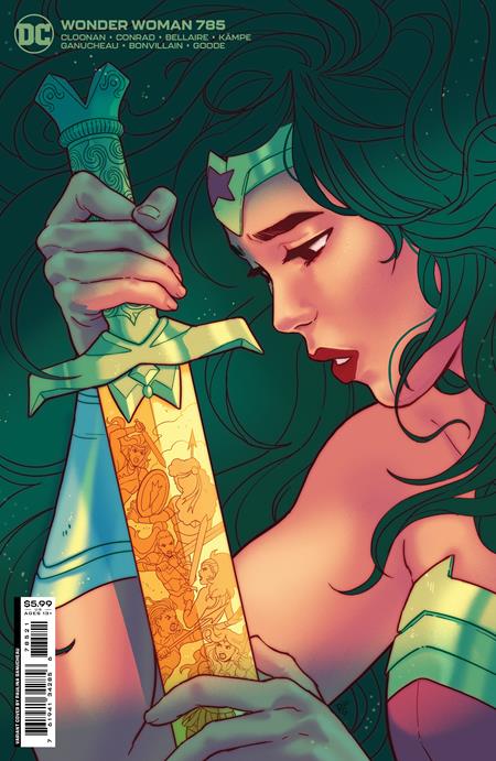 WONDER WOMAN #785 CVR B PAULINA GANUCHEAU CARD STOCK VAR (TRIAL OF THE