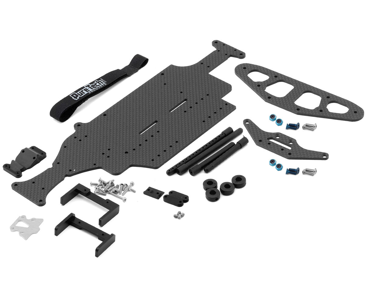 HackFab Losi Mini-T 2.0 & Mini-B Late Model Oval V2.2 Chassis Conversion Kit