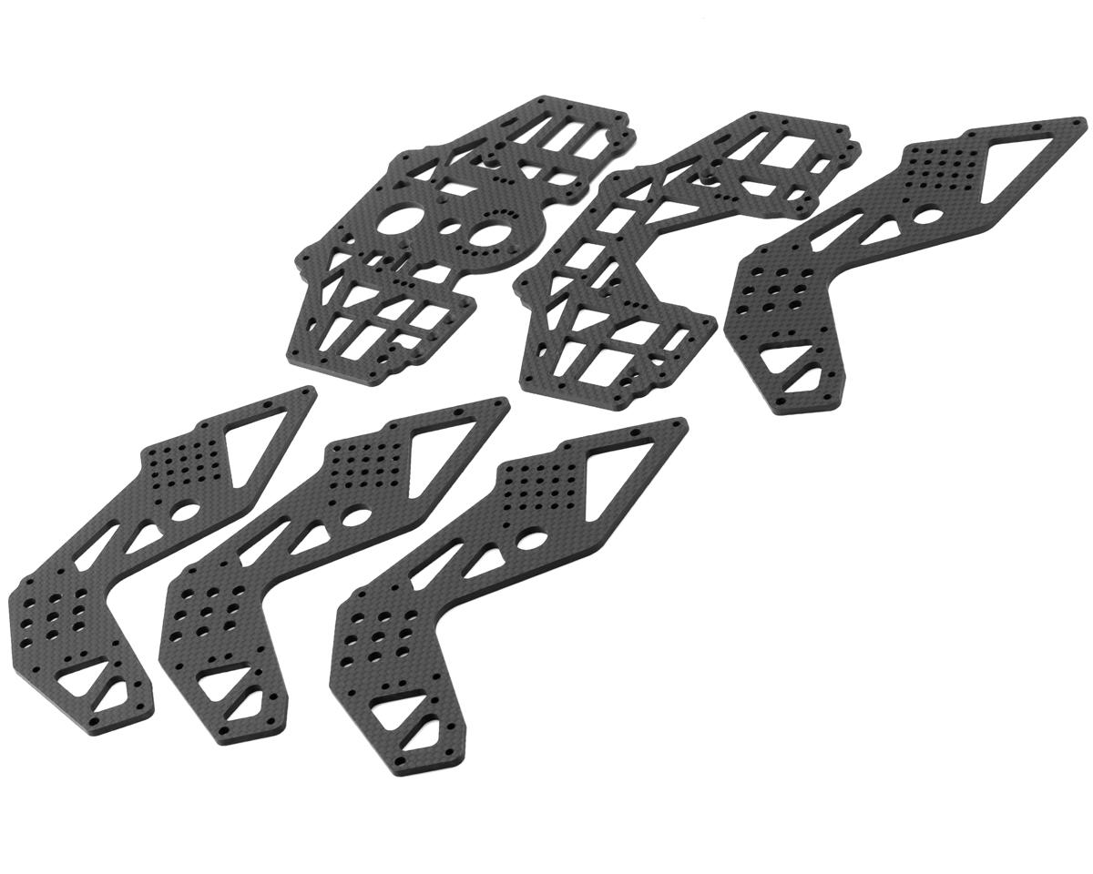 HackFab Losi LMT Carbon Fiber Chassis Plates (Stock)