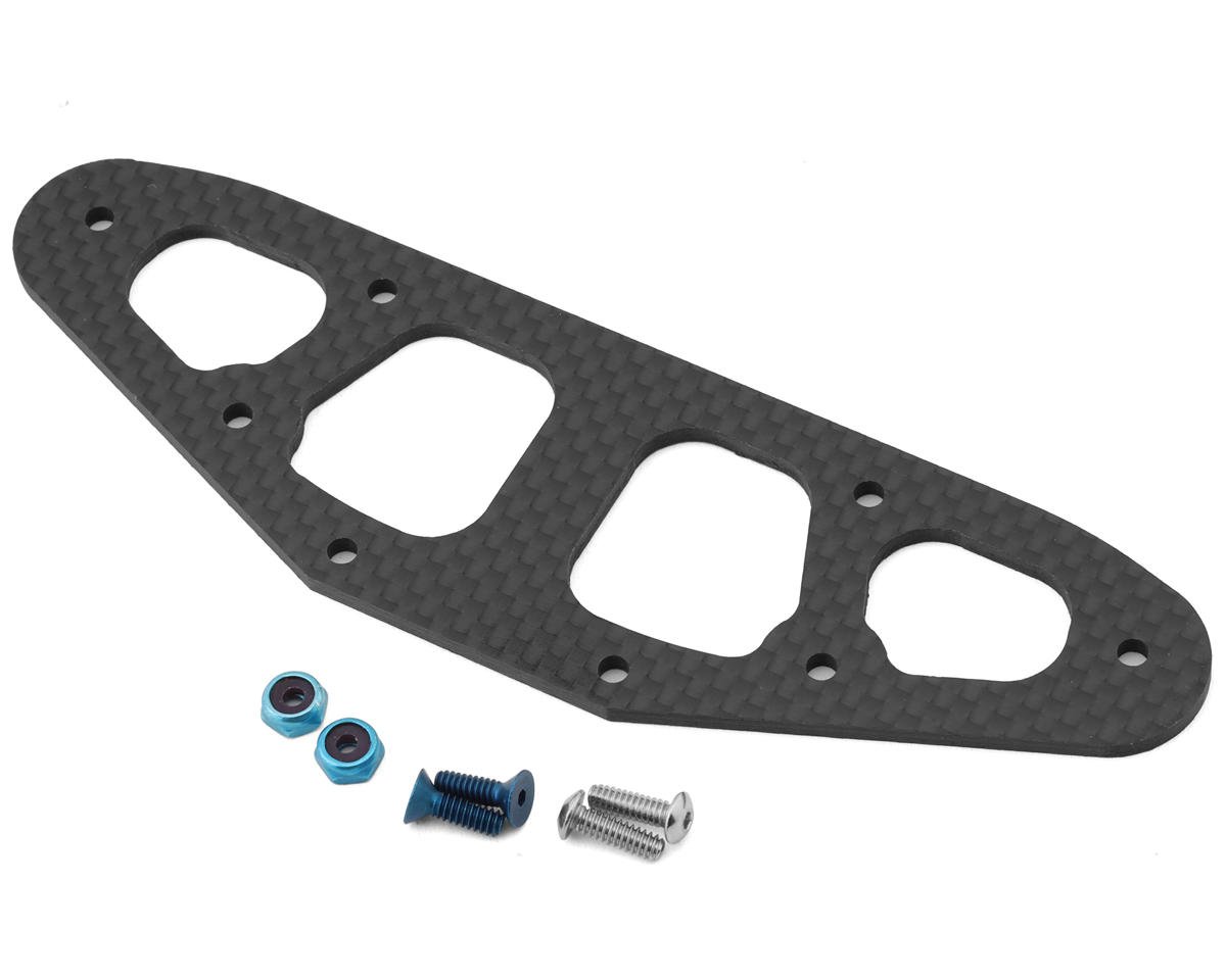 HackFab Losi Mini-T 2.0 Late Model Oval Conversion Carbon Fiber Front Bumper