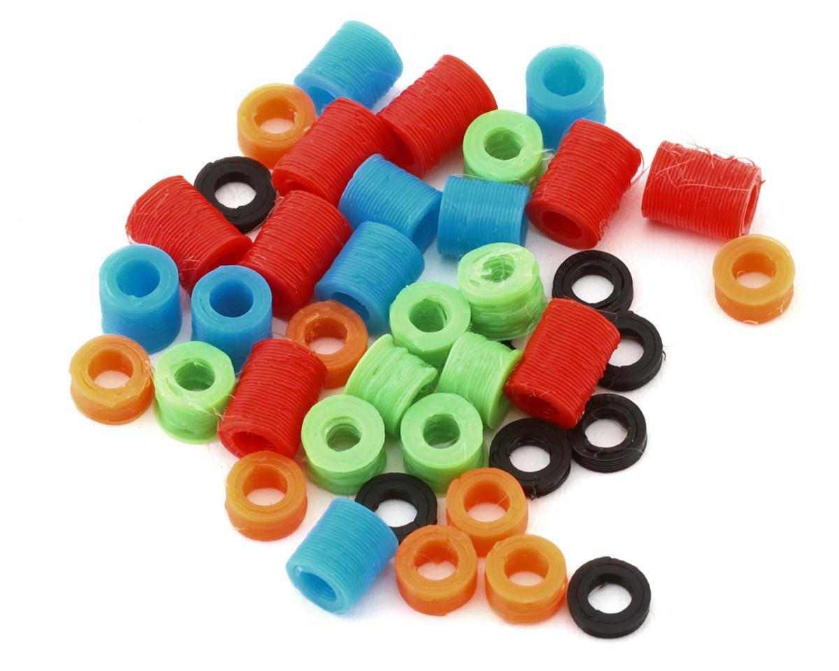 HackFab Losi Mini-T 2.0/B Internal Shock Spacer Limiters (40)