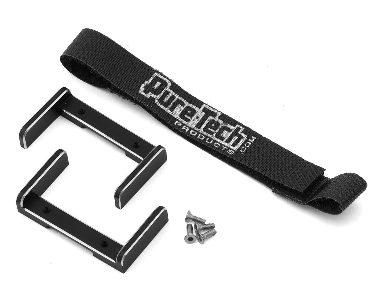 HackFab Mini Aluminum Battery Brackets w/Battery Strap