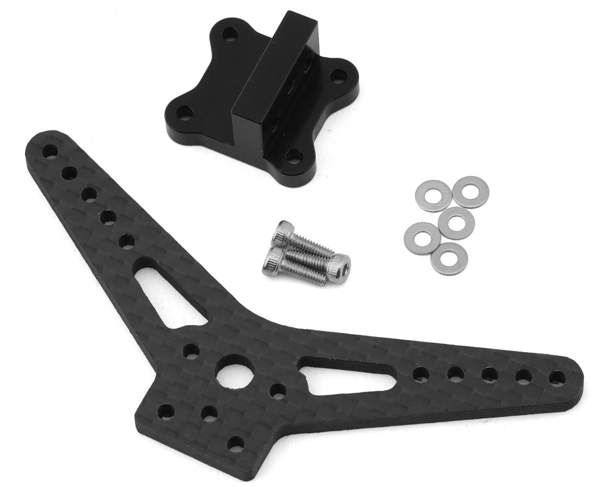 HackFab Losi Mini-T 2.0 Carbon Fiber Wide Rear Shock Tower
