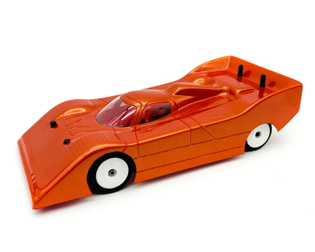 HackFab Losi Micro-B 1/18 GTP Pan Car Body (Clear) (165mm WB) (Oval/Omni Conversions)