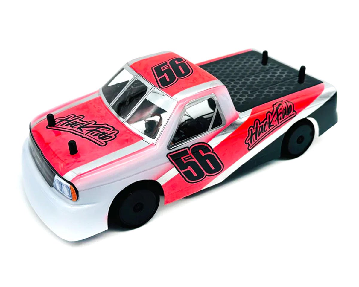 HackFab Losi Micro-B 1/18 Super Truck Body (Clear) (150mm WB) (Oval/Omni Conversions)