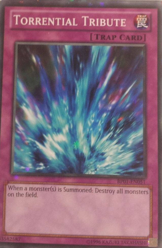 Torrential Tribute (Starfoil) (BP01-EN051) Starfoil Rare - Near Mint U