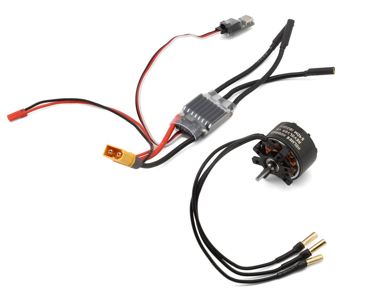 Holmes Hobbies Crawlmaster V3 Sensored Brushless ESC Combo w/Revolver V3 540M Rock Crawling Motor (1800kv)