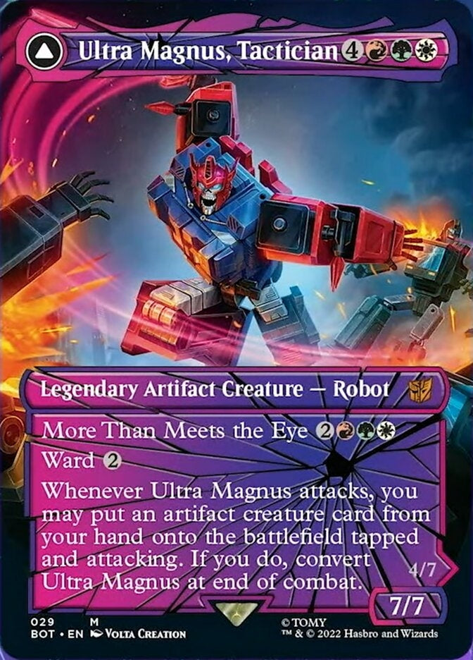 Ultra Magnus, Tactician // Ultra Magnus, Armored Carrier [#029 Shatter