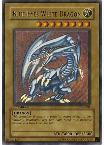 Blue-Eyes White Dragon (SDK-001) Unlimited Light Play