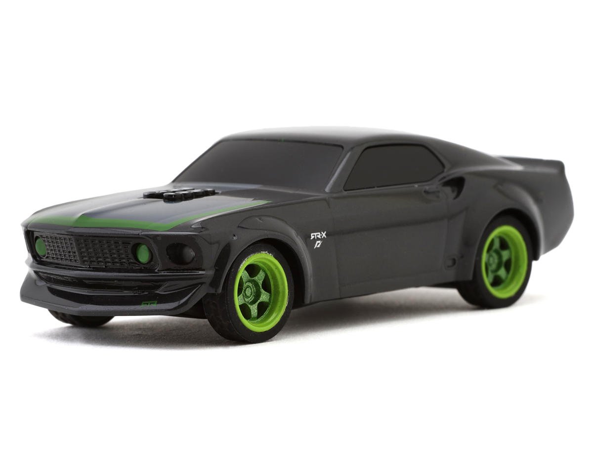 HPI Nano-TTR 1969 Ford Mustang 1/64 RTR-X Electric 2WD Micro Touring RC Car (Grey) w/2.4GHz Radio, Battery & USB-C Cable