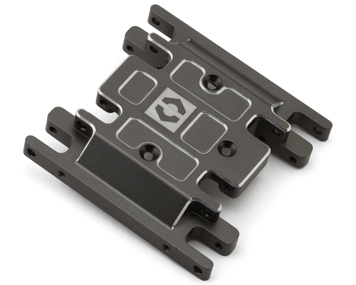 HPI Aluminum Center Skid Plate (Grey)