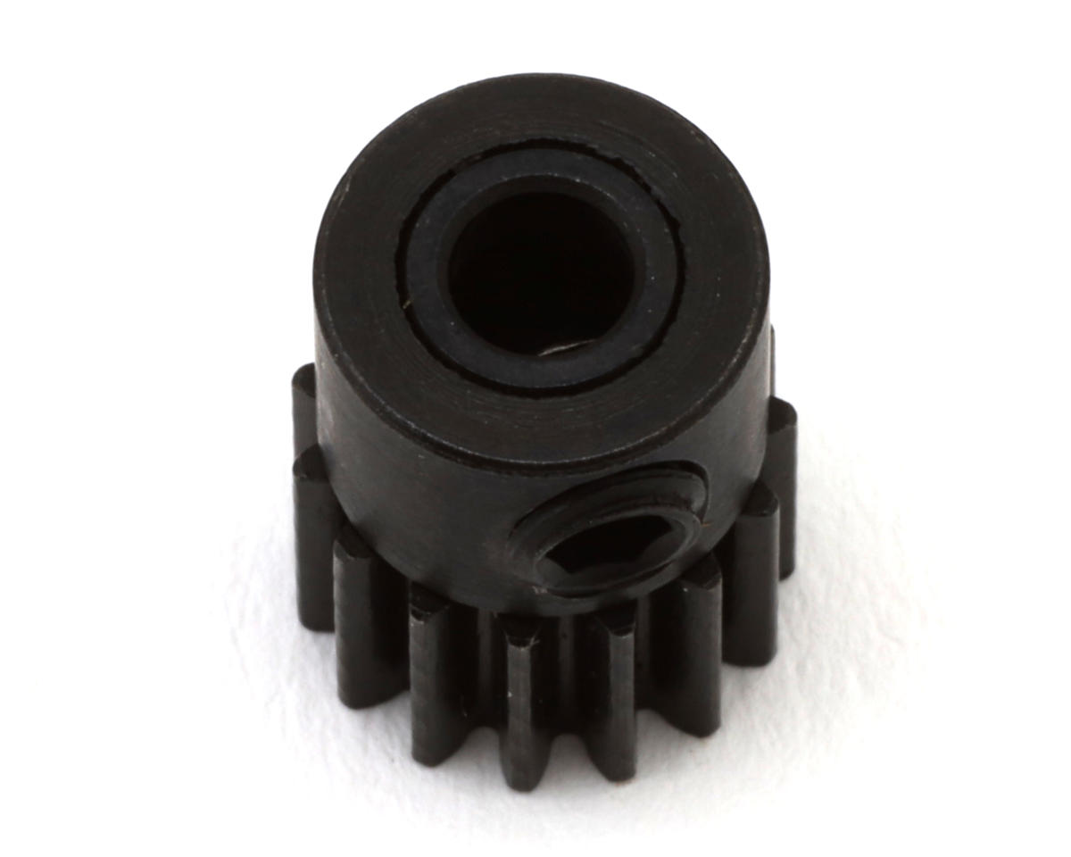 Hot Racing 48P Hardened Steel Pinion Gear (1/8 Bore) (15T)