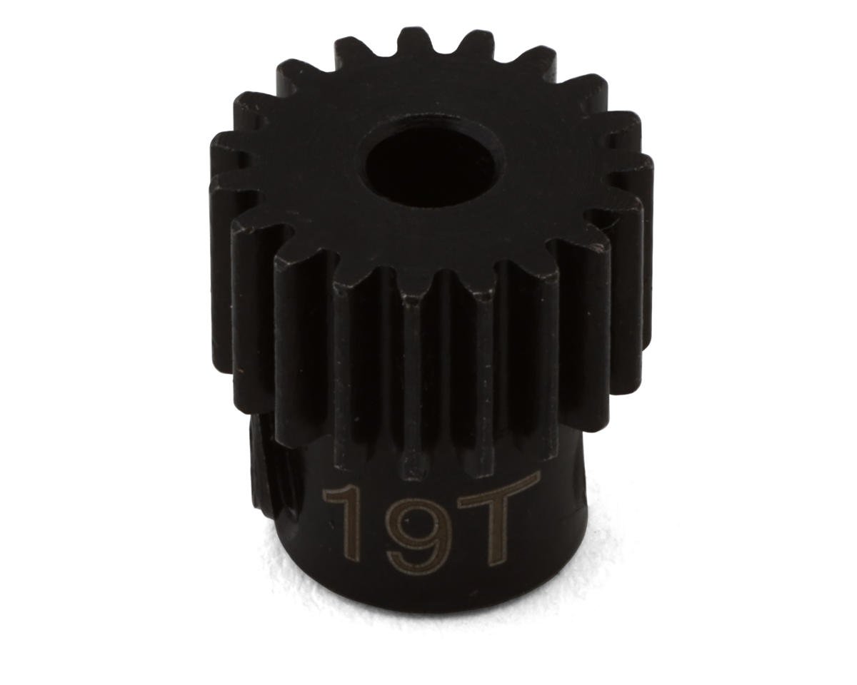 Hot Racing 48P Hardened Steel Pinion Gear (1/8 Bore) (19T)