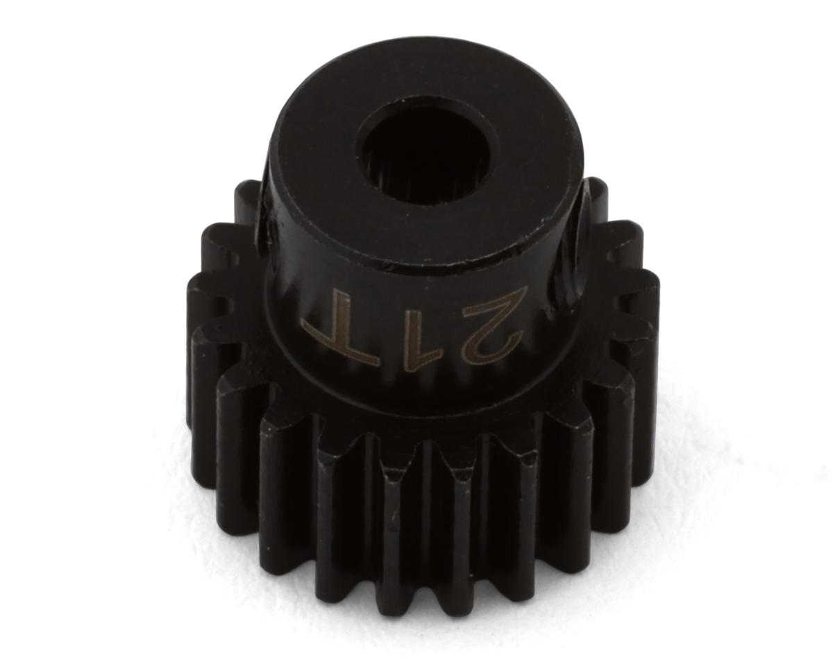 Hot Racing 48P Hardened Steel Pinion Gear (1/8 Bore) (21T)