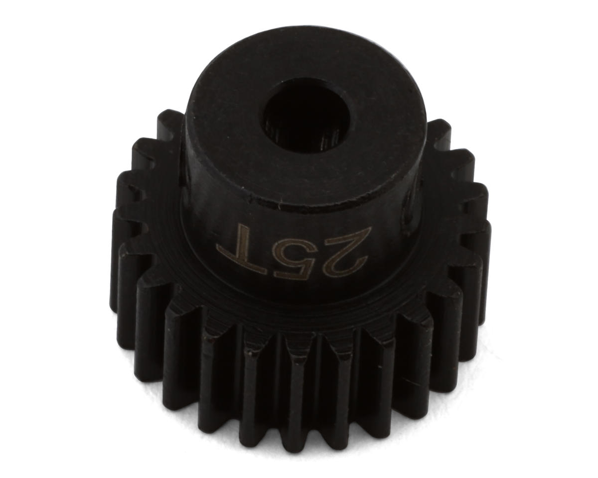 Hot Racing 48P Hardened Steel Pinion Gear (1/8 Bore) (25T)