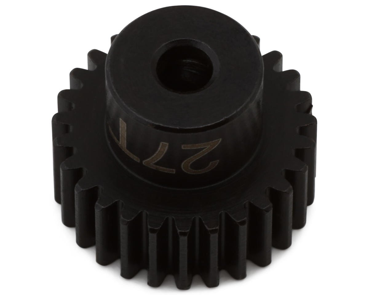 Hot Racing 48P Hardened Steel Pinion Gear (1/8 Bore) (27T)