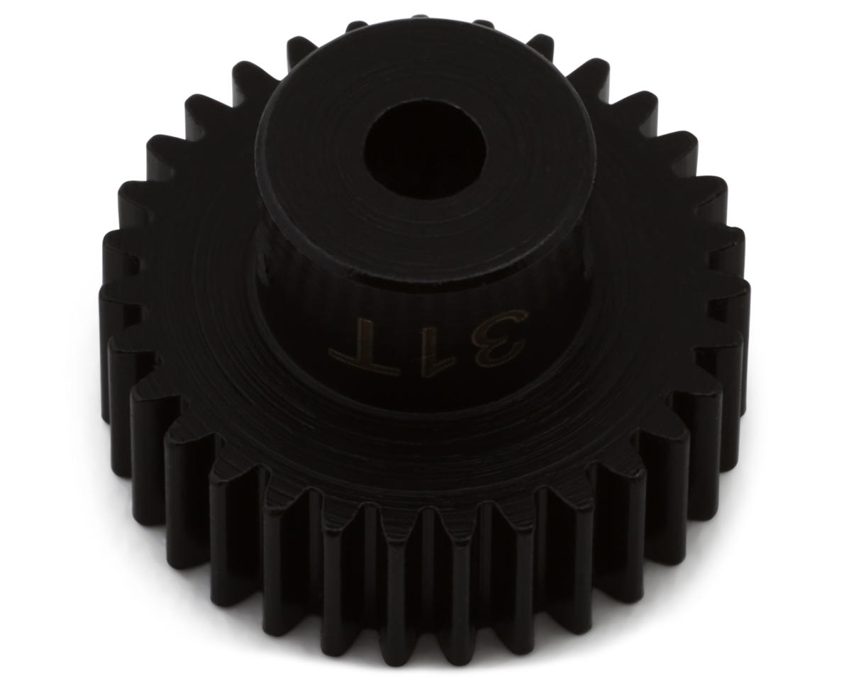 Hot Racing 48P Hardened Steel Pinion Gear (1/8 Bore) (31T)