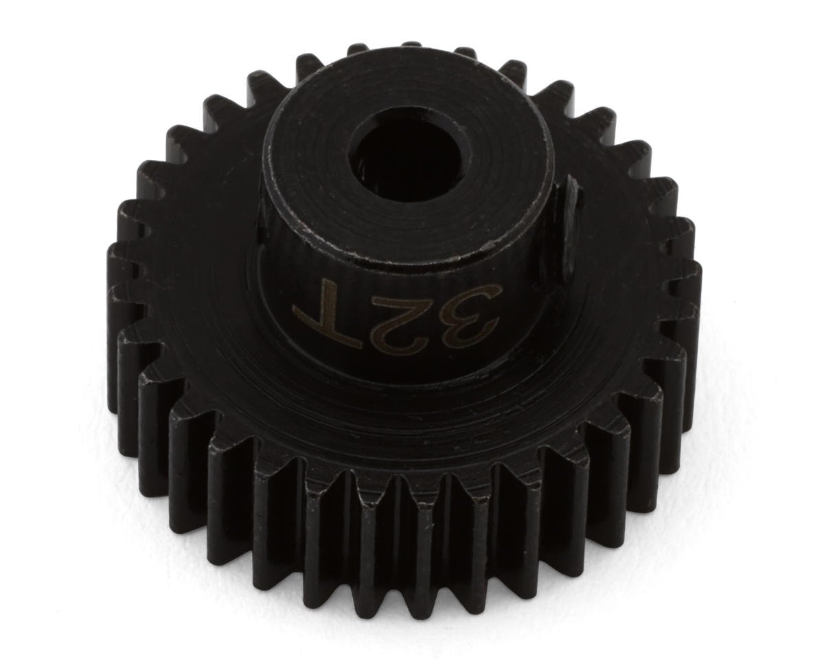 Hot Racing 48P Hardened Steel Pinion Gear (1/8 Bore) (32T)
