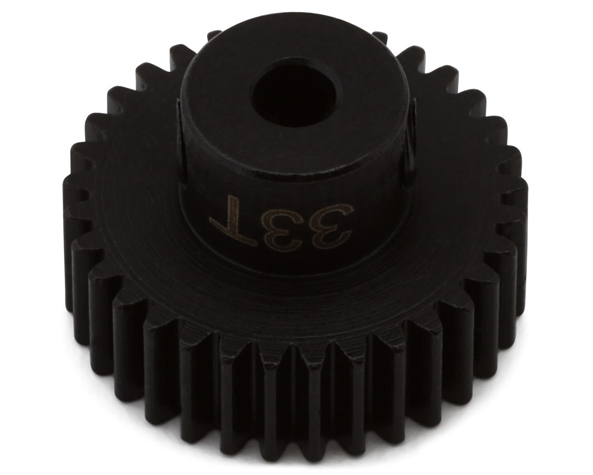 Hot Racing 48P Hardened Steel Pinion Gear (1/8 Bore) (33T)