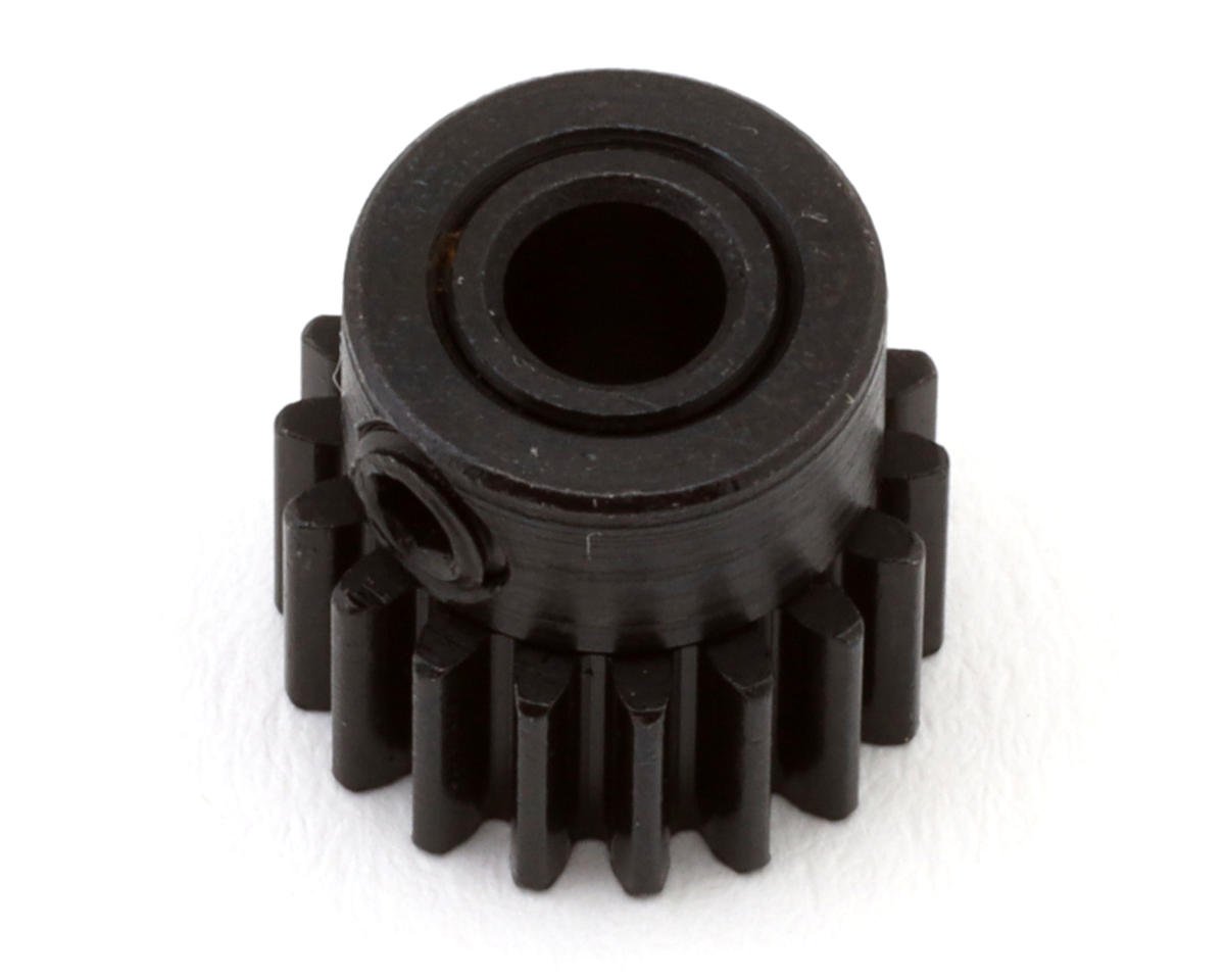 Hot Racing Mod 0.5 Hard Blackened Steel Pinion Gear (3.17mm Bore) (18T)