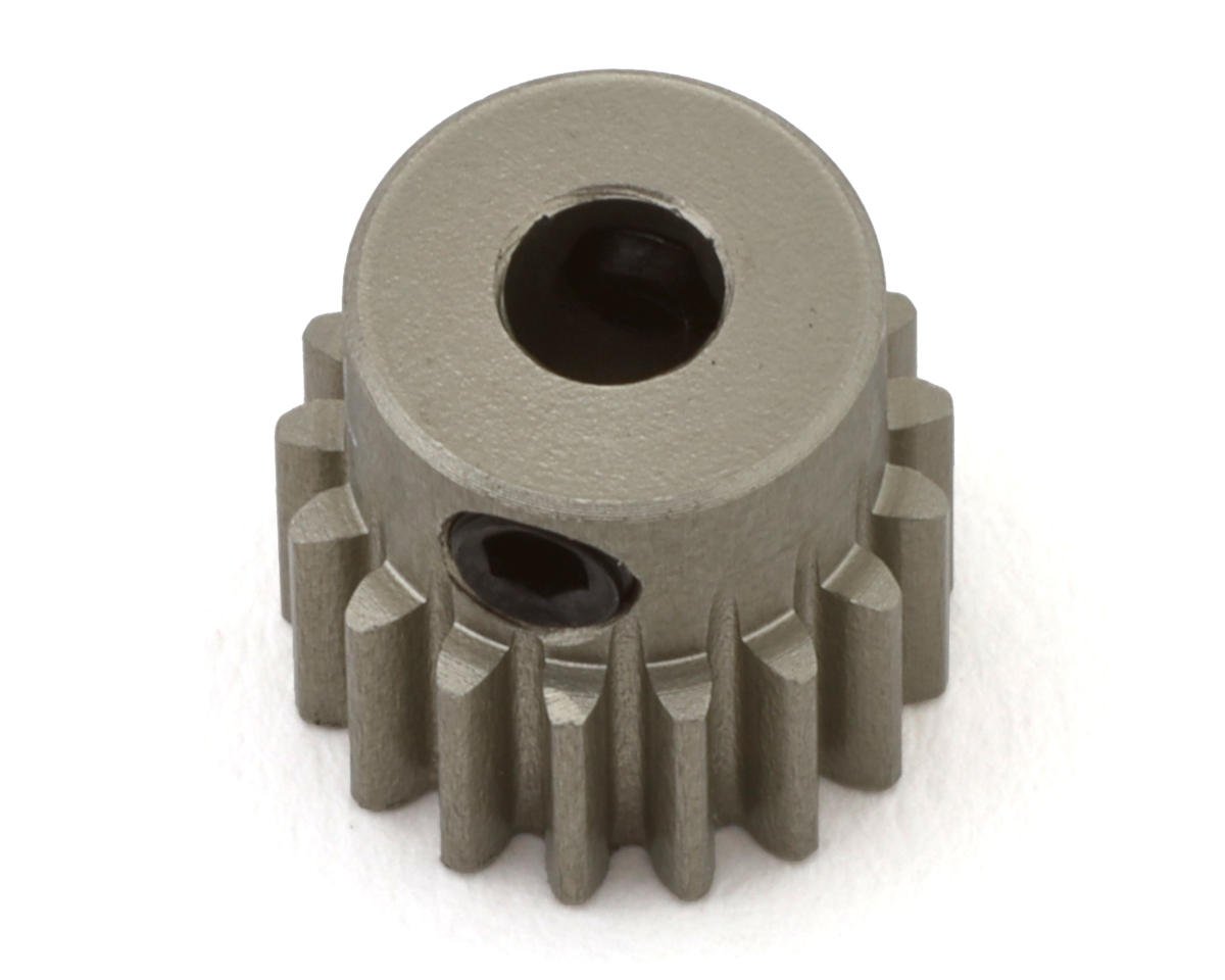 Hot Racing 48P Hard Anodized Aluminum Pinion Gear (1/8" Bore) (17T)