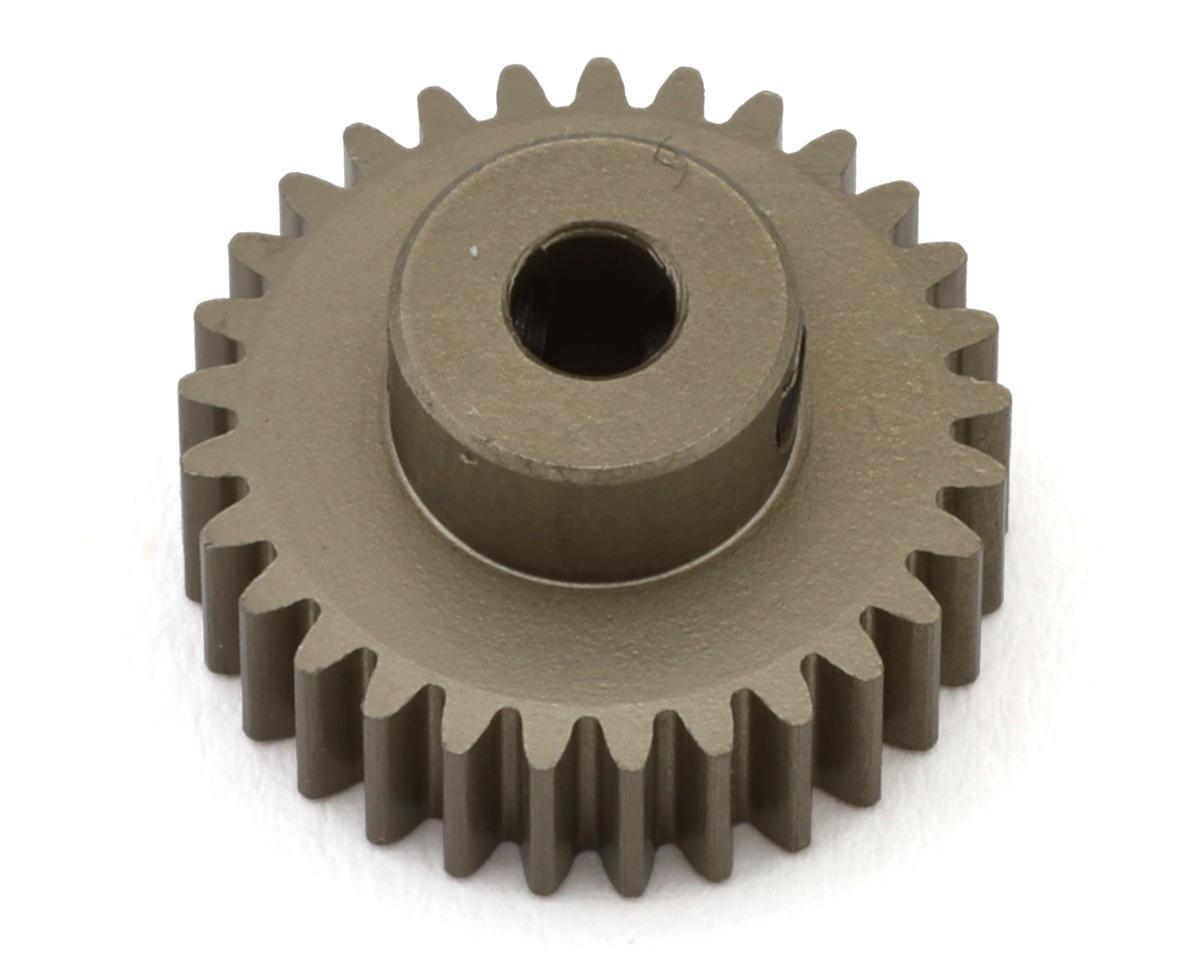 Hot Racing 48P Hard Anodized Aluminum Pinion Gear (1/8" Bore) (29T)