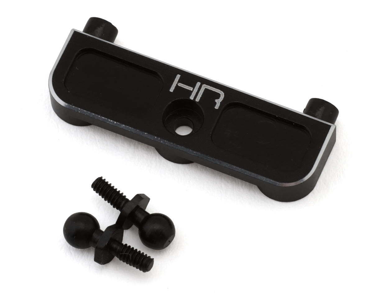 Hot Racing Losi® Micro-B Aluminum Front Lower Suspension Hinge Pin Brace (Black)