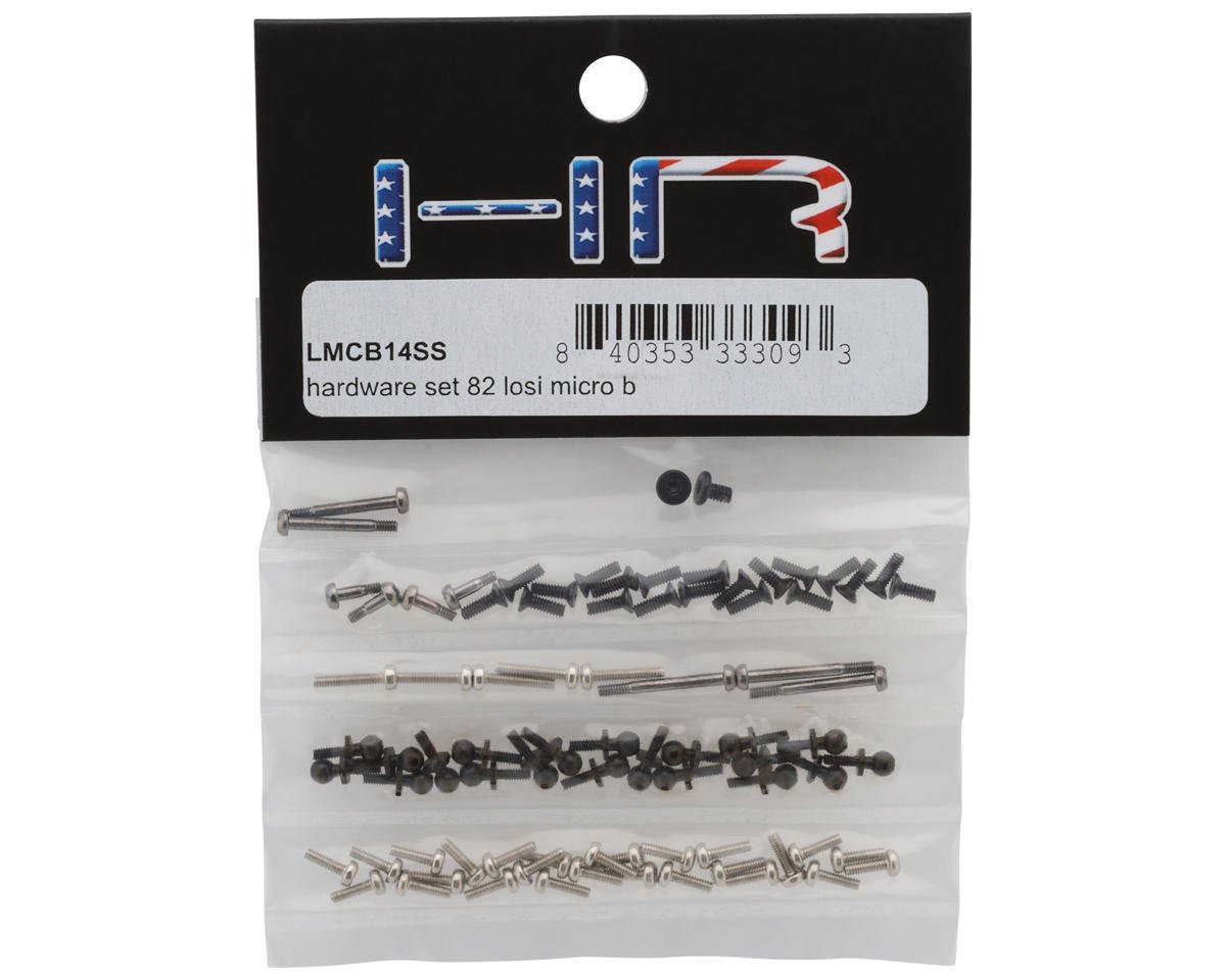 Hot Racing Losi® Micro-B Stainless Steel Hardware Set