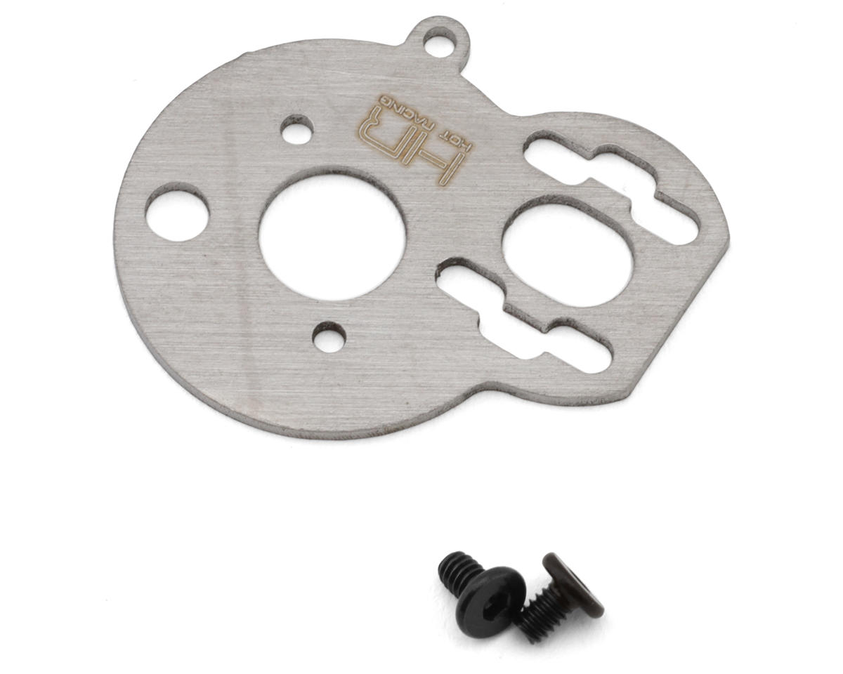 Hot Racing Losi® Micro-B Stainless Steel Mod 050 Motor Mount (Silver)