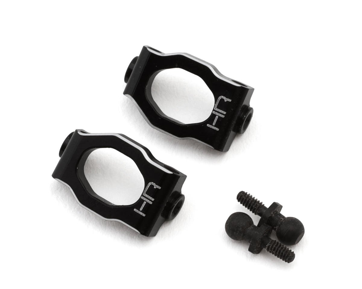 Hot Racing Losi® Micro-B Aluminum Caster Blocks (Black) (2)