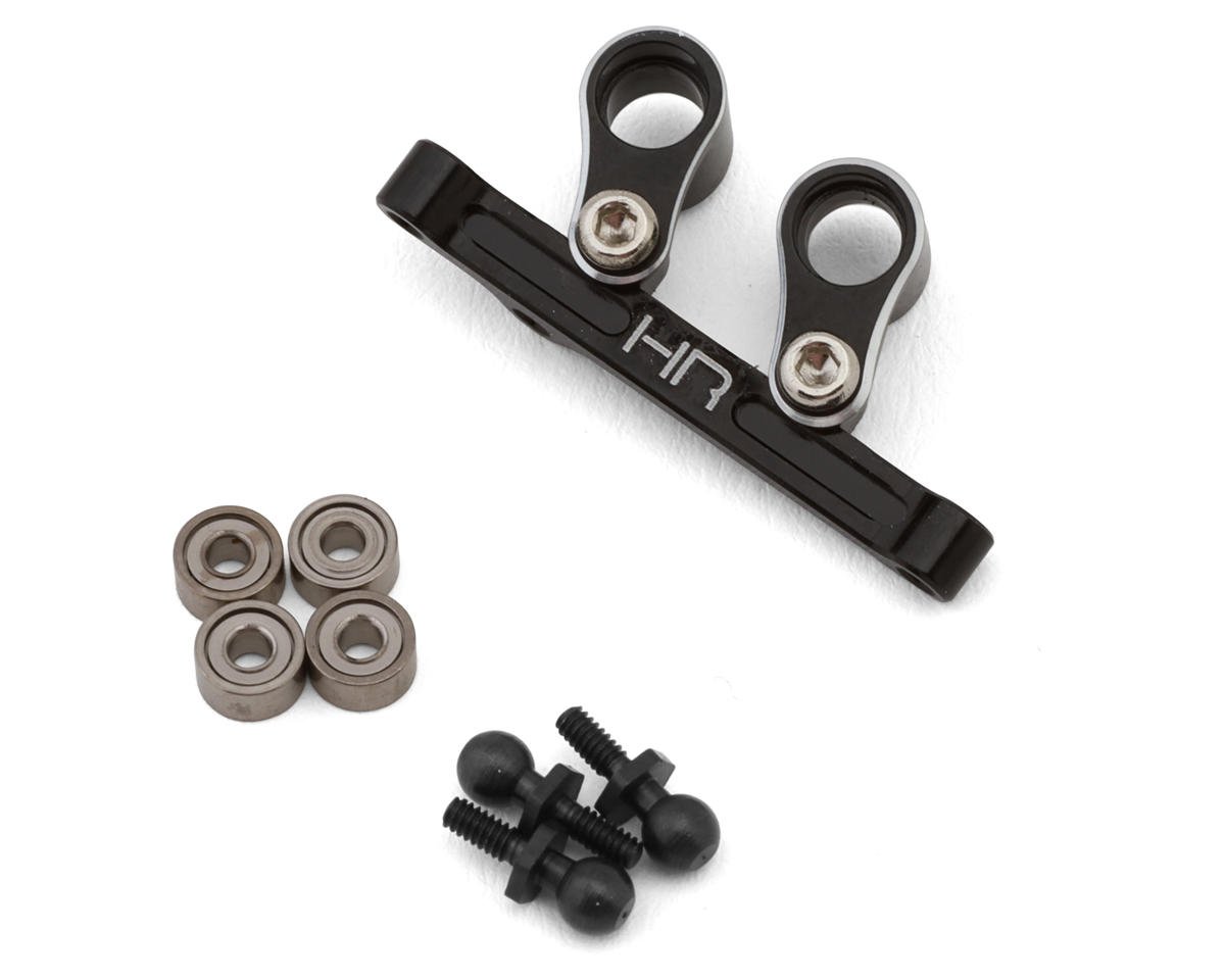 Hot Racing Losi® Micro-B Aluminum Steering Bellcrank Set (Black)