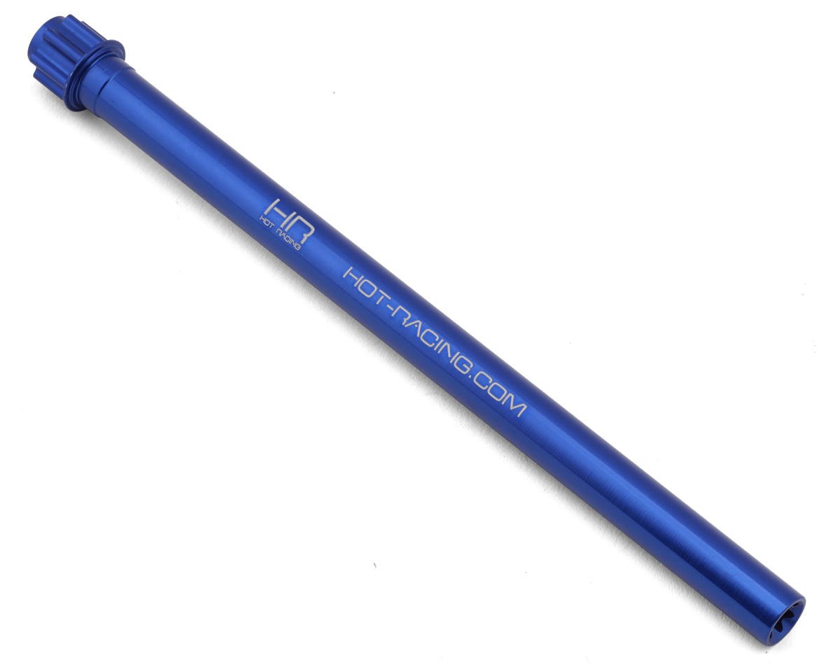 Hot Racing Aluminum Center Driveshaft for Traxxas® Mini Maxx® (Blue)