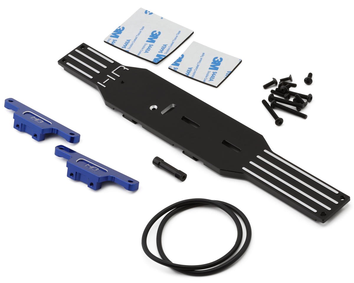 Hot Racing Aluminum Shock Towers & Chassis Brace Set for Traxxas® Mini Maxx®