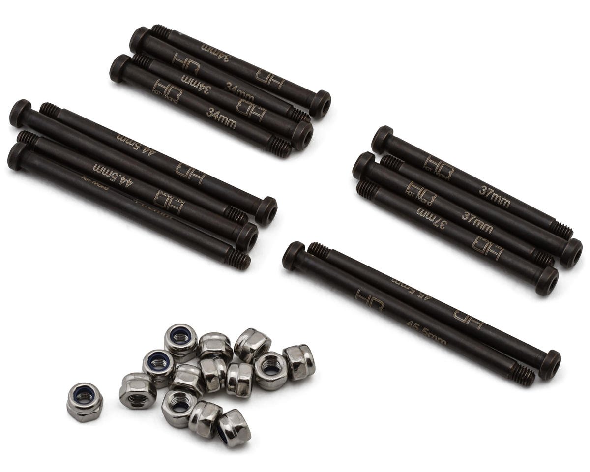 Hot Racing S2 Steel Hinge Pin Set for Traxxas Mini Maxx® (Black)