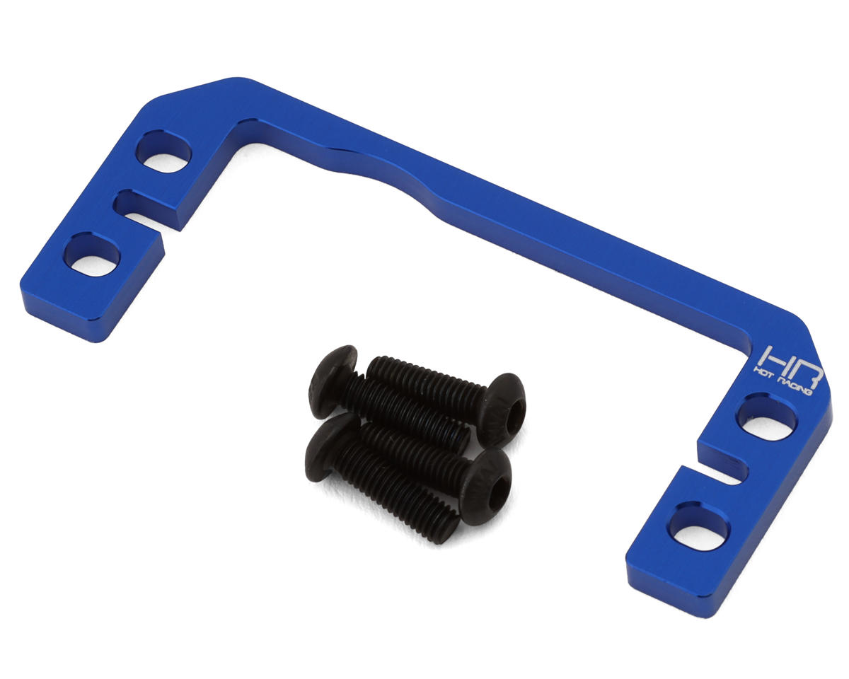 Hot Racing Aluminum Servo Bracket for Traxxas® Mini Maxx® (Blue)
