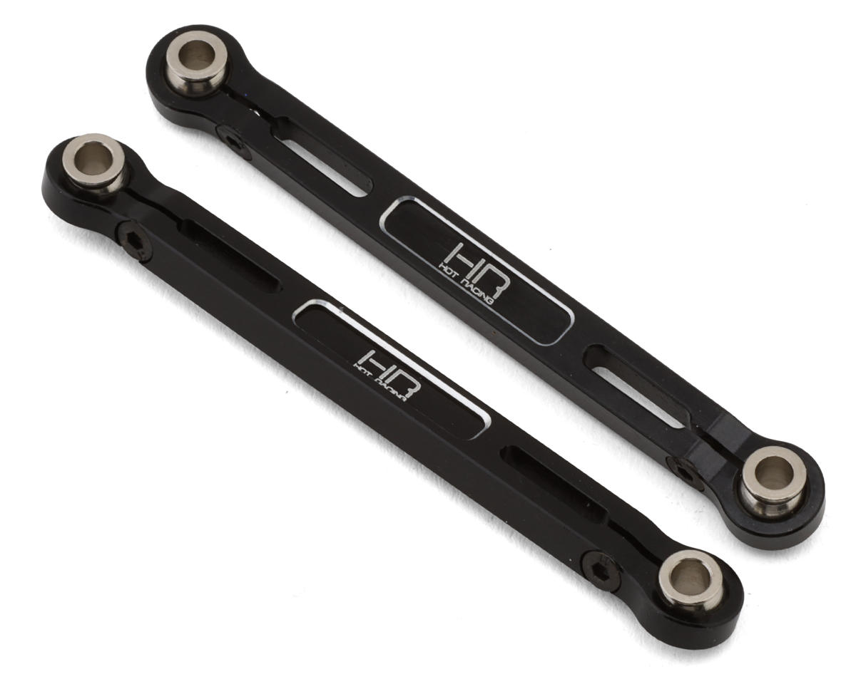 Hot Racing Aluminum Steering Toe Links for Traxxas® Mini Maxx® (Black) (2)